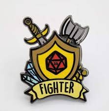 Banner Class Pins: Fighter